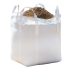 BigBag konteinerkott ehitusprahi, teravilja ja liiva jaoks, 1000 kg, 90x90x120 cm