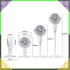 Juhtmevaba 3-in-1 ventilaator terrassile, põrandale ja kontorisse koos puldiga, 38–82 cm