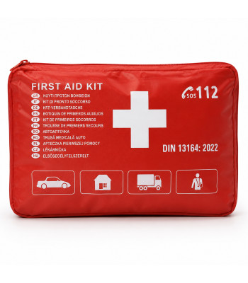 Auto esmaabikomplekt Europa, uued nõuded – DIN 13164, 2026