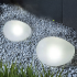 Päikeseenergial töötav LED-kivist aiavalgusti terrassile ja õue, elegantne 14cm