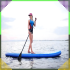 Kokkupandav kajakisõud SUP-lauale 2in1, reguleeritav, 3-osaline, ühe labaga, 210 cm