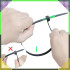 Universaalsed tugevad mustad kaablikinnitid 50 tk 4x100mm