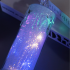 Elektriline LED-küünal haualaternasse, patareidel, sädelev 19,5 cm