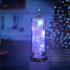 Elektriline LED-küünal haualaternasse, patareidel, sädelev 19,5 cm