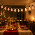 led-jõulutulede girland lumememmed, jõulukaunistus 10 tk, 110 cm