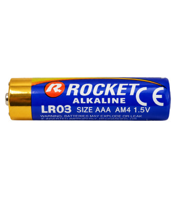 Leelispatareid Rocket LR03 AAA 1,5V LR3 – 45 × 4 tk (180 tk)