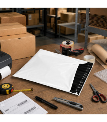 Valged kullerümbrikud Foliopak Kurierski, 50 tk, B4, 260x350 mm