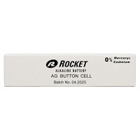 Leelis-nööppatareid Rocket AG13 LR44, 1,5V, 20 × 10 tk