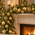 Läikivad ja purunematud dekoratiivsed jõulukuulid, 100 tk