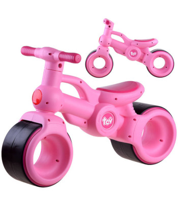 Mootorratta tasakaaluliikur roosa