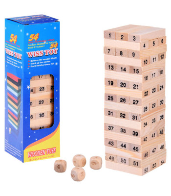 Puitmäng KÕIKUV TORN osavusmäng klotsid GR0090