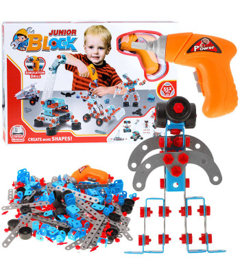 Loomingulised konstruktsiooniklotsid 550 elem.