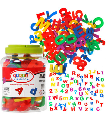 Magnetilised Tähed ja Numbrid Alfabeet 80elem.