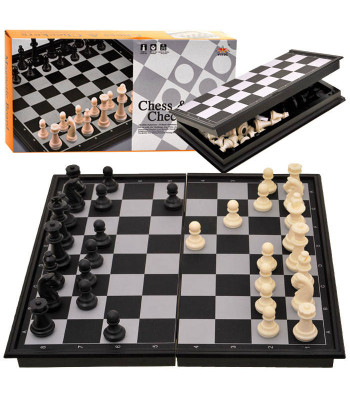 Magnetiline malemäng ja kabe 2in1