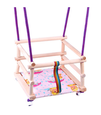 Värviline Puidust Kiik SP0210