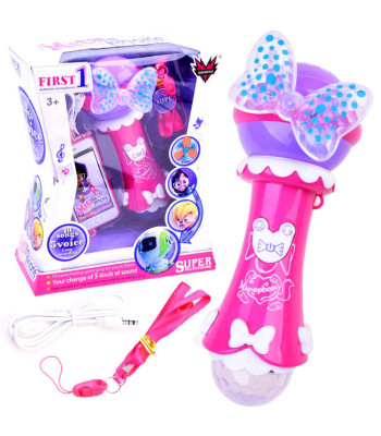 Laste karaoke mikrofon salvestamise võimalusega