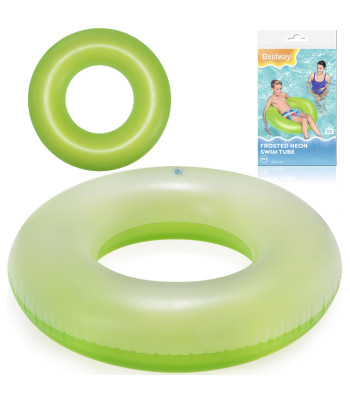 Bestway Suur Neon Oranž Ujumisrõngas 91cm