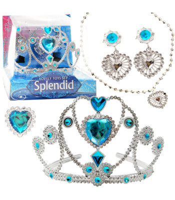 Frozen Ehted Elsa Printsessi Kroon ZA1669