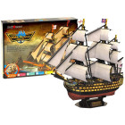 3D pusle HMS Victory laev
