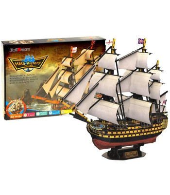 3D pusle HMS Victory laev