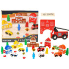 Puidust klotsid LINN Tuletõrjejaam ZA1804