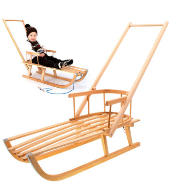 Puidust Poola Kelgud Seljatoega