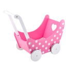 Puidust nukkude jalutuskäru