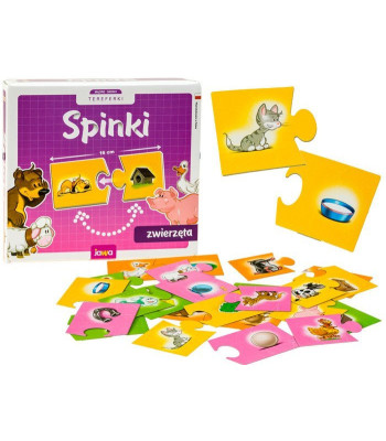 Jawa Hariduslik Mäng SPINKI - LOOMAD pusle GR0308