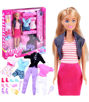 Anlily Nukk rõivastega