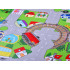 Suured vahtpuzzled LINNATÄNAV Pehme mängumatt lastele 120x120cm ZA2510