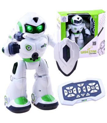 Kaugjuhitav robot, mis tantsib ja õpetab inglise keelt