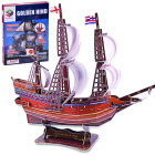 Golden Hind 3D Puzzle Laev