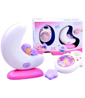 Mobiilne Muusikakast 2in1 Bluetoothiga - Öölamp beebivoodisse