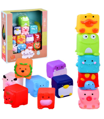 Kummist Loomad Vannimänguasjad