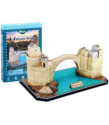 Puzzle 3D Vana Sild Mostaris 64 osa ZA2900