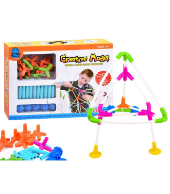 Ehitusklotsid Torud Pulgad 106tk ZA2950