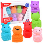 Kummist loomakesed vannimänguasjad