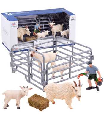 Loomade talu komplekt Kitsi aedik figuurid KITSE ZA2988