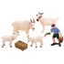 Loomade talu komplekt Kitsi aedik figuurid KITSE ZA2988