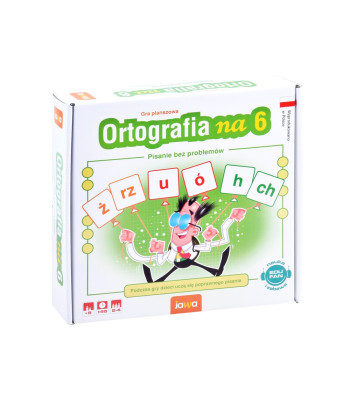 Edukatiivne lauamäng Ortograafia 6-le