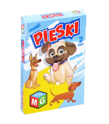 Multigra Kaardimäng Piotruś Mälu KOERAD GR0389