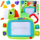 Värviline muusikaline kustutustahvel hobune + templid ZA3086