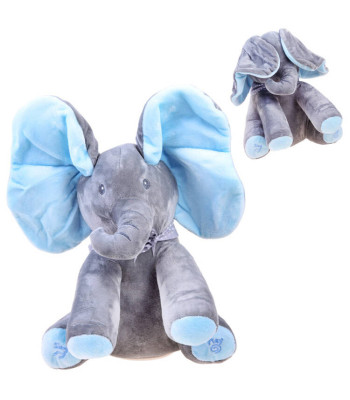 Interaktiivne plüüsist elevant mänguasi