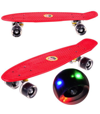 Deskorolka LED tuledega