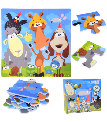 Vahtrõngasloomad Puslematt Imikutele 90x90cm ZA3151