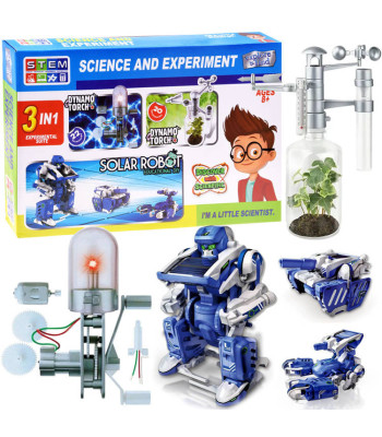 Noore Teadlase Komplekt 3in1 Robot Dynamo ZA3325