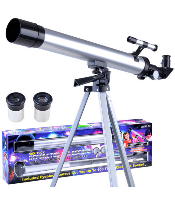 LUNETA teleskoop statiiviga zoom 60x 100x ES0023