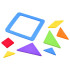 Värviline Tangram Mõistatus