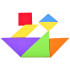 Värviline Tangram Mõistatus