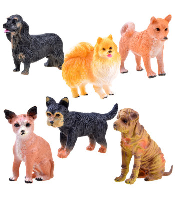 Koduloomade sari: koera figuurid